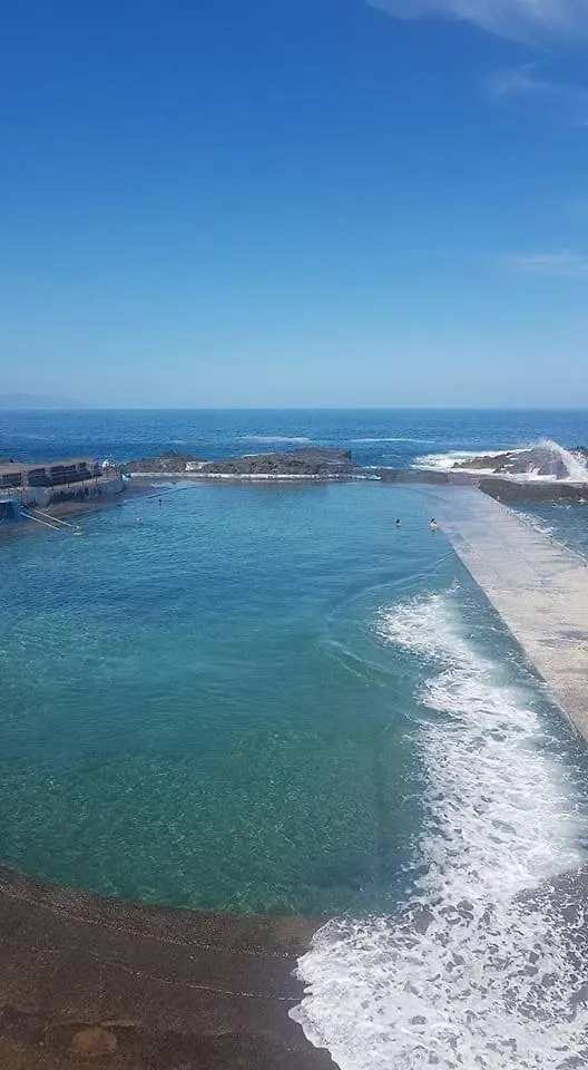 Beautiful Beach Corner Santa Cruz de Tenerife Spain